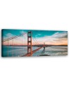 Golden gate bridge - Canvas painting | FEEBY