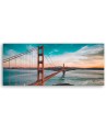 Golden gate bridge - Canvas painting | FEEBY