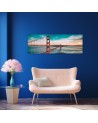 Golden gate bridge - Canvas painting | FEEBY