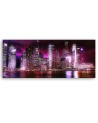Purple cityscape - Image for a room | FEEBY
