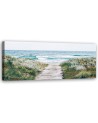 Waves over the sea - Canvas print for the bedroom | FEEBY