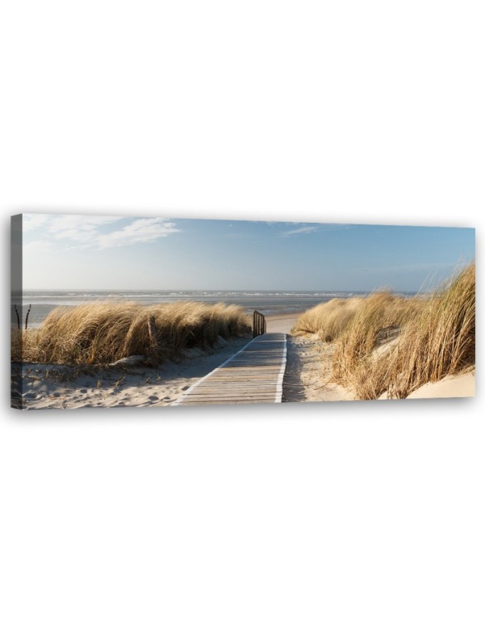Canvas print Sea Beach Dunes
