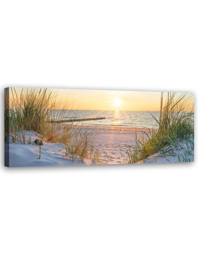 Sunset at the seaside - Picture for bedroom | FEEBY
