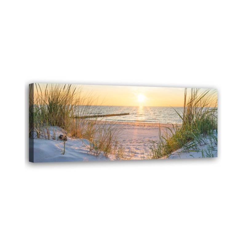 Sunset at the seaside - Picture for bedroom | FEEBY