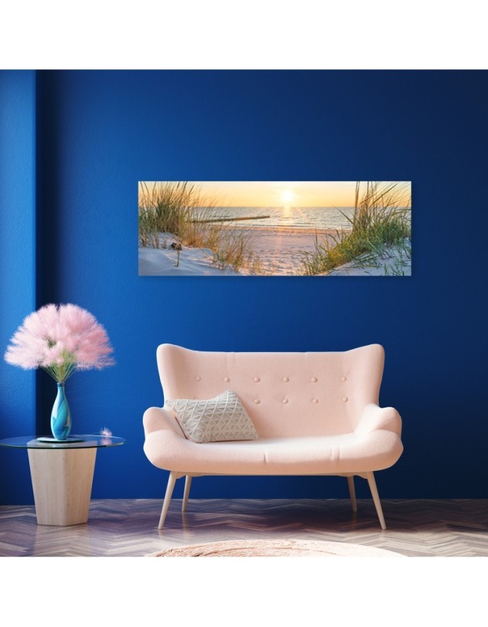 Sunset at the seaside - Picture for bedroom | FEEBY