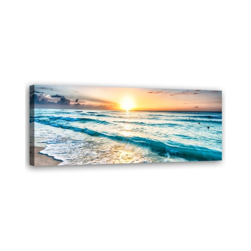Sea waves on the beach - Wall Picture | FEEBY