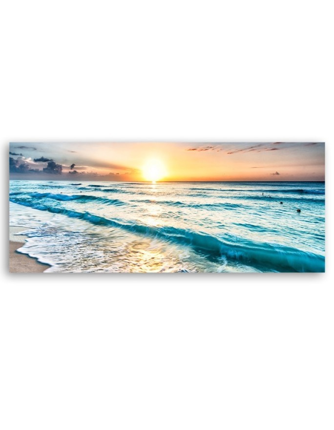 Sea waves on the beach - Wall Picture | FEEBY