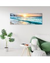 Sea waves on the beach - Wall Picture | FEEBY
