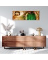 Old doors architecture - Modern painting for wall | FEEBY