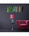 Bamboo stems - Modern painting | FEEBY