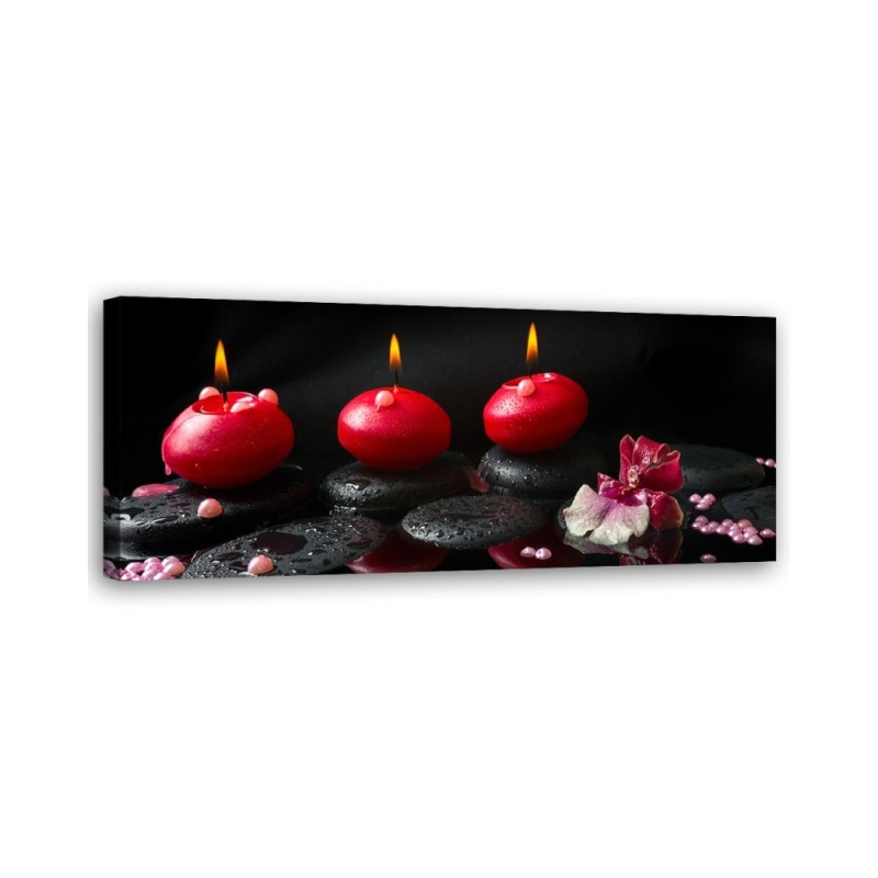 Stones zen spa candle - Image for a room | FEEBY