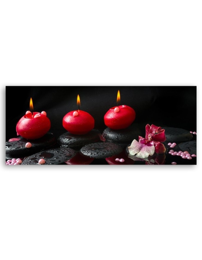 Stones zen spa candle - Image for a room | FEEBY