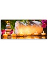 Stones candle - Modern canvas painting | FEEBY