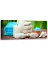 Zen spa bamboo - Canvas print for the bedroom | FEEBY