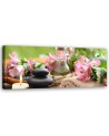 Towel candles zen stone - Bedroom wall painting | FEEBY