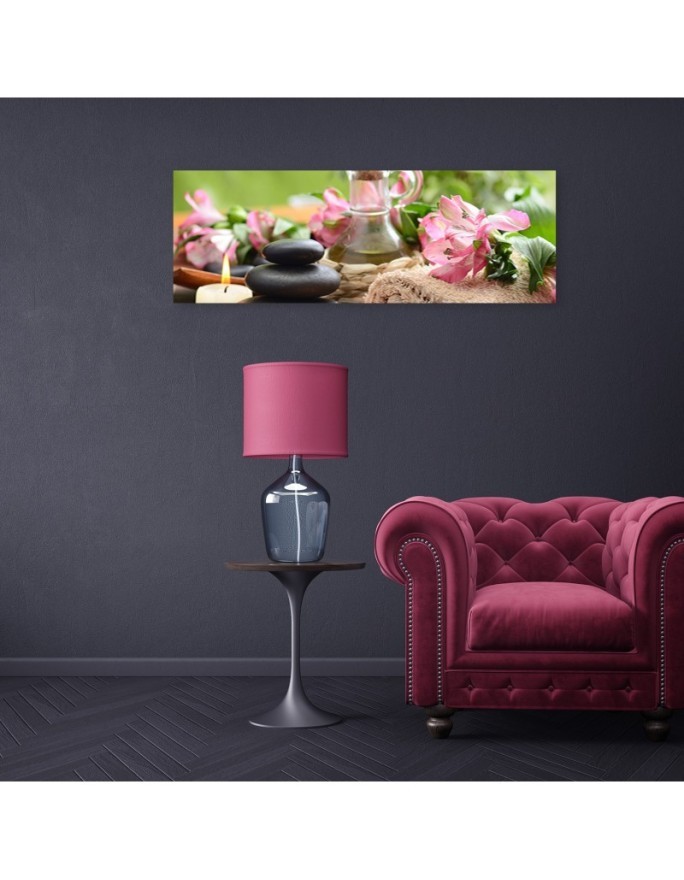 Towel candles zen stone - Bedroom wall painting | FEEBY