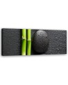 Stones bamboo zen spa - Image printed on canvas | FEEBY