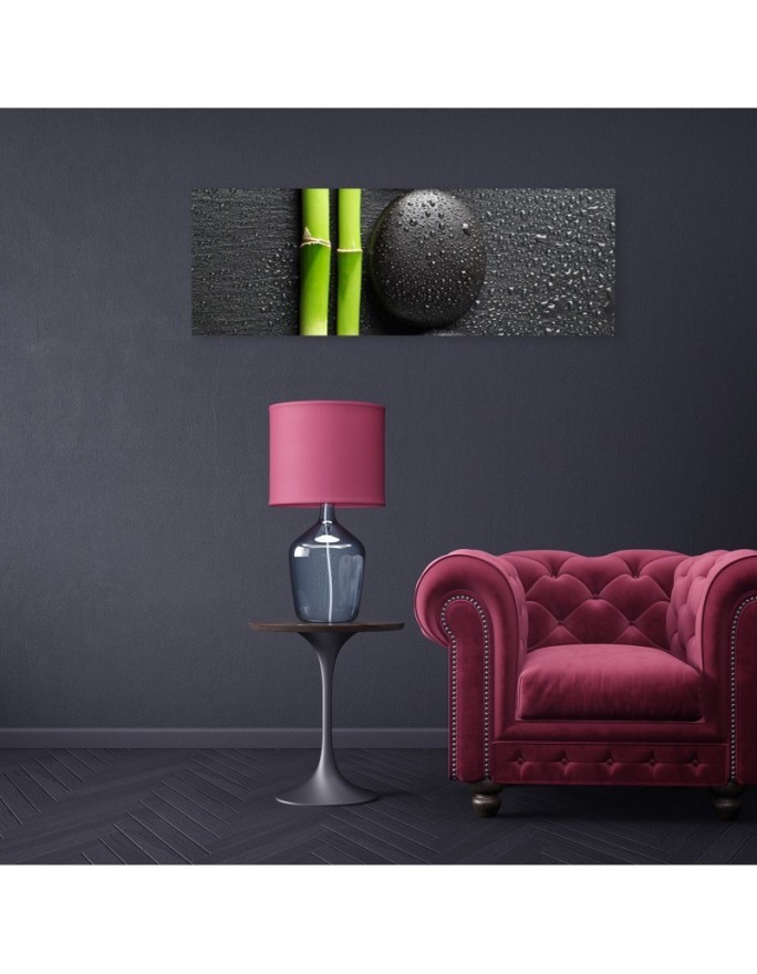 Stones bamboo zen spa - Image printed on canvas | FEEBY