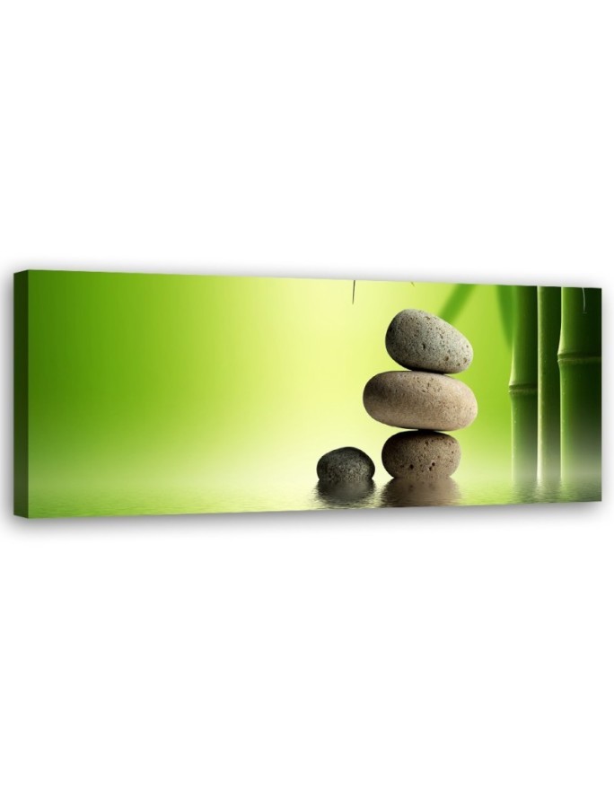 Zen stones - canvas painting on canvas | FEEBY
