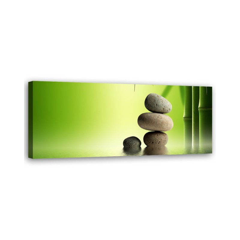 Zen stones - canvas painting on canvas | FEEBY