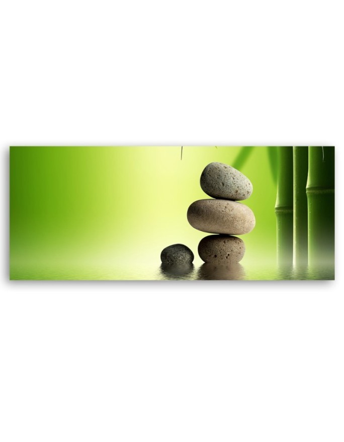 Zen stones - canvas painting on canvas | FEEBY