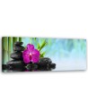 Stones on water zen - Decorative canvas picture | FEEBY
