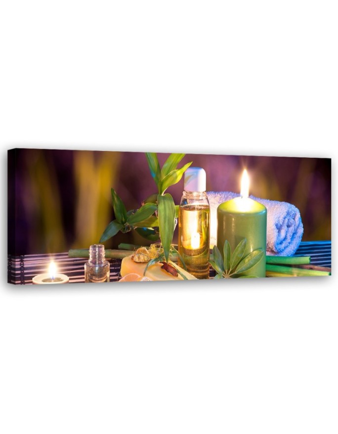 Canvas print Zen Spa Candle