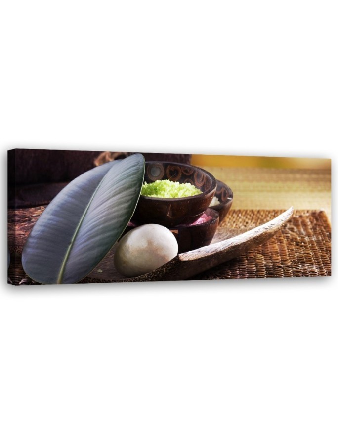 Zen composition with a leaf - Wall Picture | FEEBY