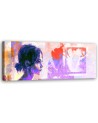 Face of a woman abstract - Image printed on canvas | FEEBY