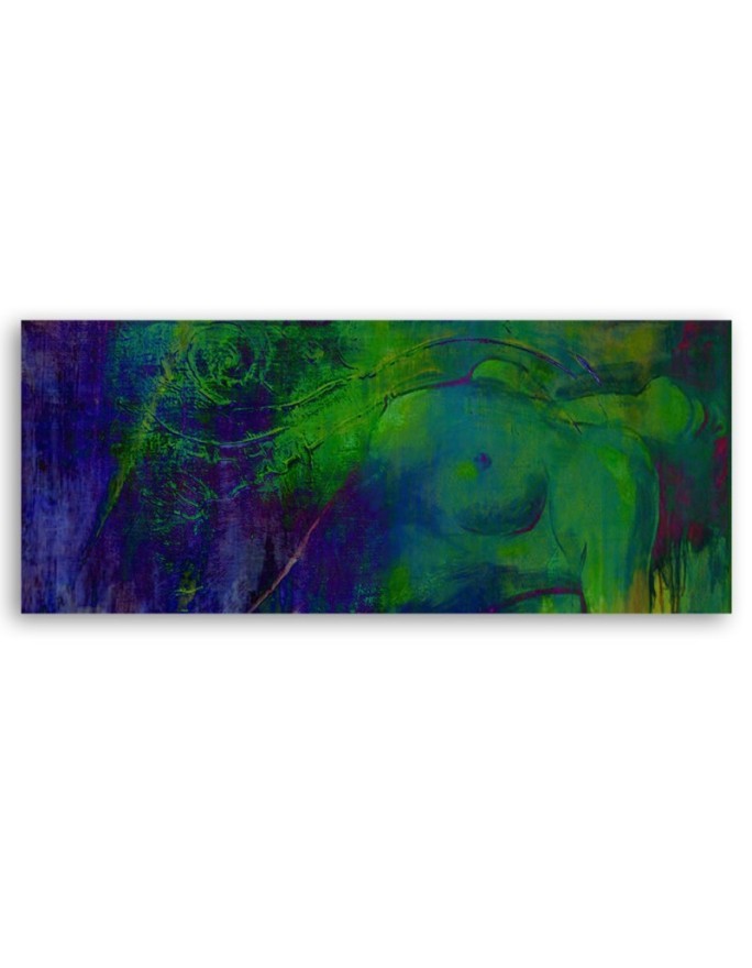 Nude of woman abstract - Decorative canvas picture | FEEBY
