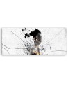Abstract woman - Canvas print for the living room | FEEBY