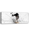 Abstract woman - Canvas print for the living room | FEEBY