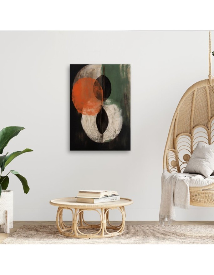 Abstract composition - Wall painting | FEEBY