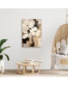Canvas print for the wall - Boho flowers | FEEBY