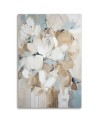 Picture for living room and bedroom - Beige painted flowers | FEEBY