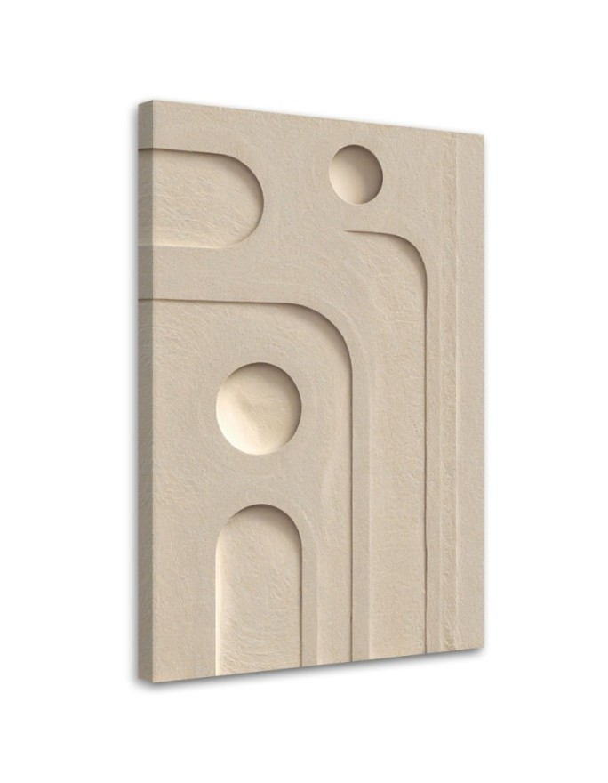 Wall painting for living room - Geometric forms | FEEBY