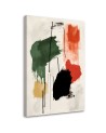 Bedroom wall painting - Abstract colour composition | FEEBY