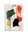 Bedroom wall painting - Abstract colour composition | FEEBY