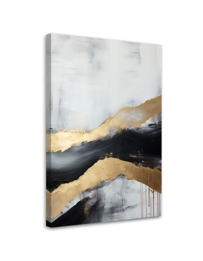Canvas print - Golden abstraction | FEEBY