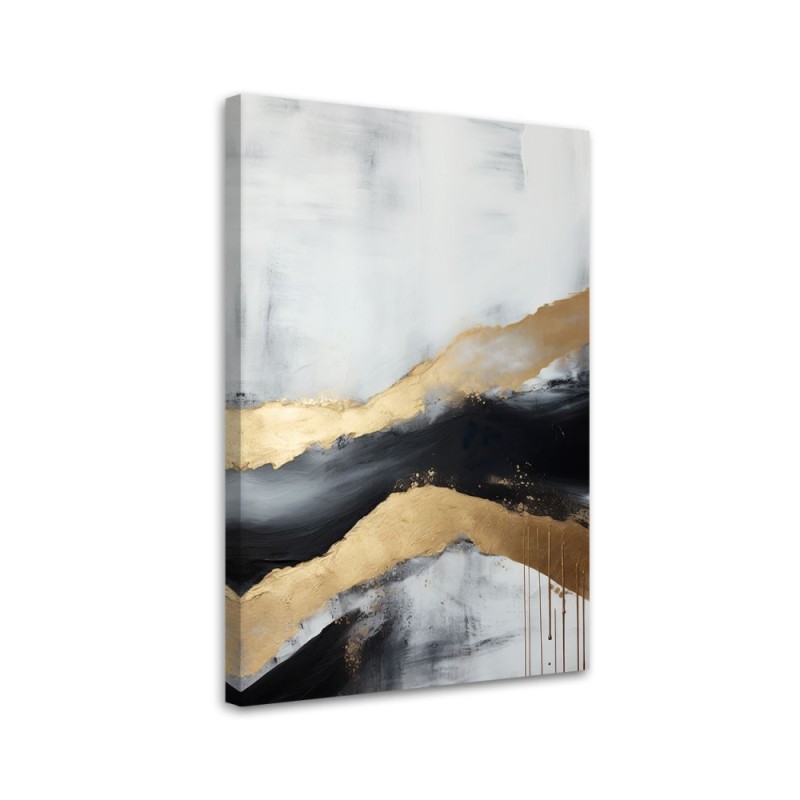 Canvas print - Golden abstraction | FEEBY