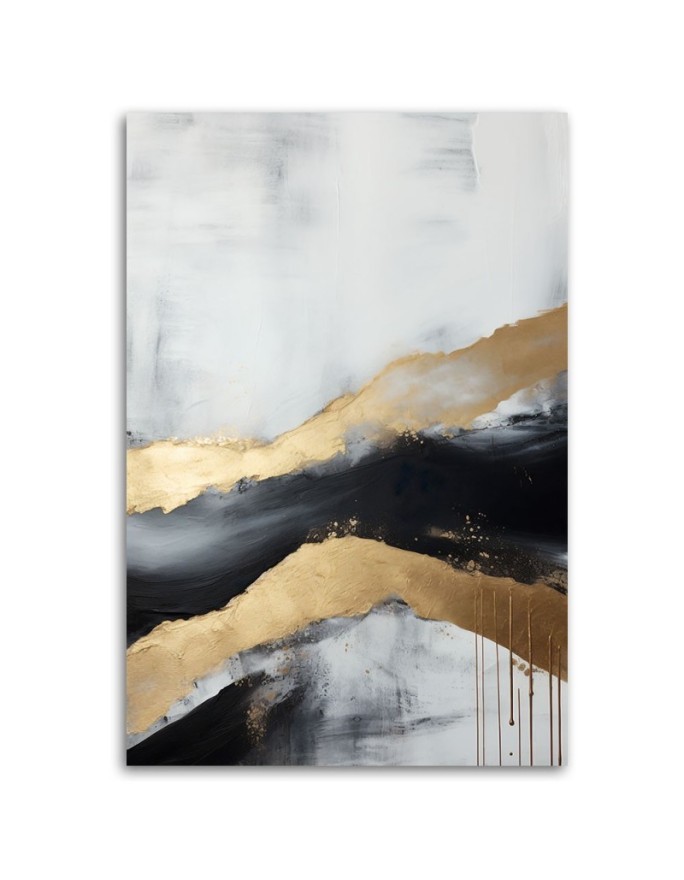 Canvas print - Golden abstraction | FEEBY
