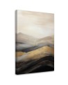Canvas print - Beige boho mountains | FEEBY