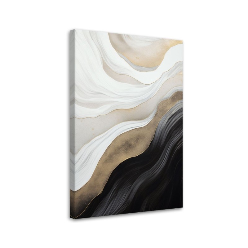Canvas print - Wavy composition | FEEBY
