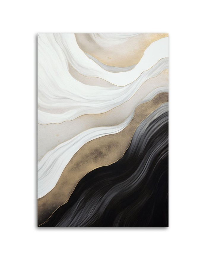 Canvas print - Wavy composition | FEEBY