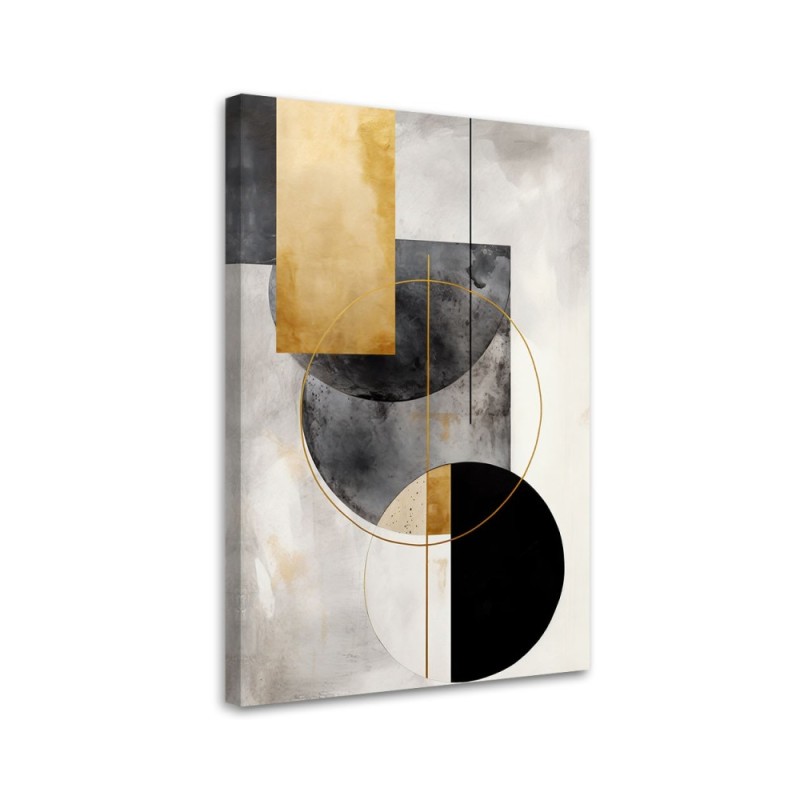 Modern canvas print - Geometric minimalism | FEEBY