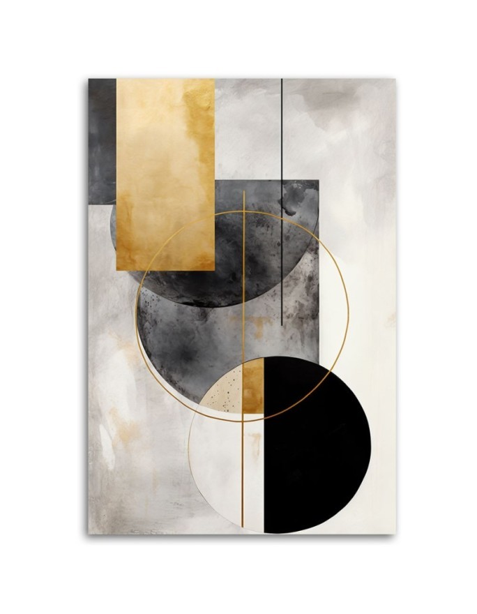Modern canvas print - Geometric minimalism | FEEBY