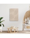 Canvas painting - Sand circles | FEEBY
