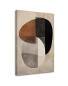 Decorative painting on canvas - Abstract shapes | FEEBY