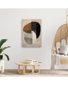 Decorative painting on canvas - Abstract shapes | FEEBY