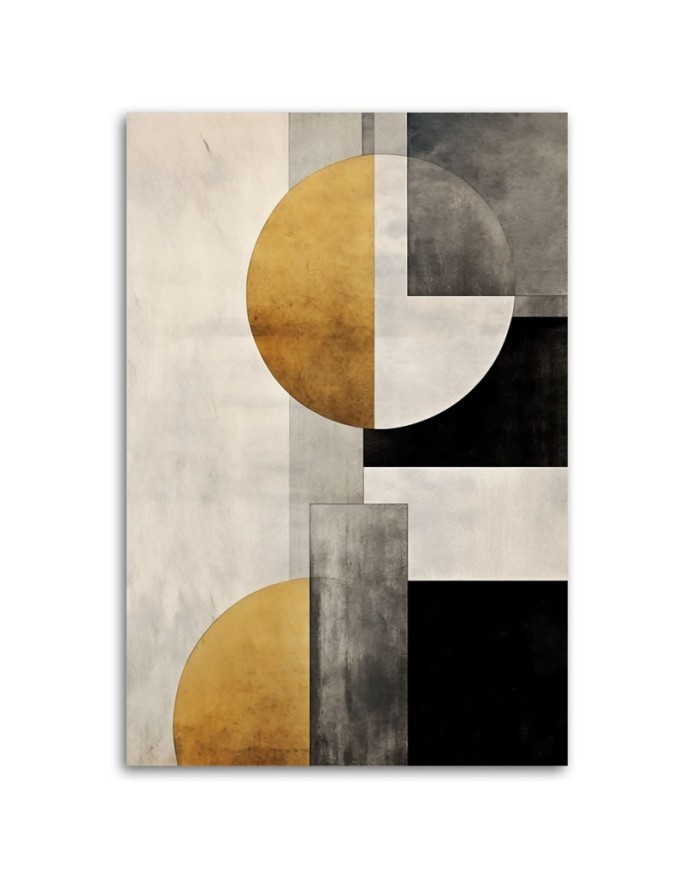 Decorative painting for wall - Geometric pattern | FEEBY